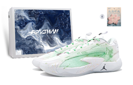 Luka 2 Баскетбольные кроссовки мужские низкие White/Green Jordan dx9012-106(team142-速跑心率绿色sbox) | white green