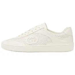 Gucci Кроссовки Interlocking G75 Low Top для скейтбординга, мужские, белые 795430 aaefi 9110 | original shoe box included