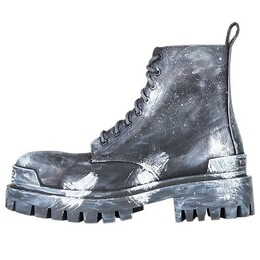 Кроссовки strike boots 'grey silver' Balenciaga, серый 670633w2dy21090 | grey/silver