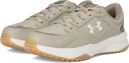 Кроссовки Under Armour Edge Leather, цвет Timberwolf Taupe/White/Summit White 9978369 | timberwolf taupe/white/summit white