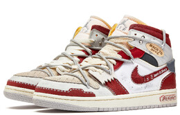 Баскетбольные кроссовки Air 1 Vintage Men High-top Red/white Jordan dm9652-120(teamm-探索计划) | brick red