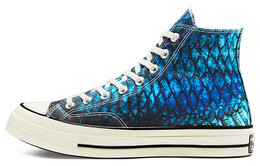 Кеды Converse Animal Print Chuck 1970s 'Blue White' 167486c
