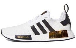 Кроссовки Adidas Nmd R1 White Black Gold eg5662