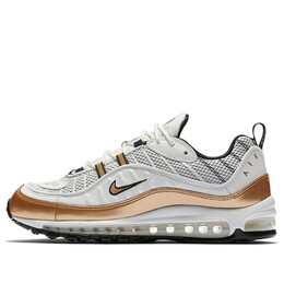 Кроссовки air max 98 Nike, белый aj6302-100 | white/gold
