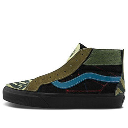 Кроссовки taka hayashi x sk8-hi lx 'diy - black' Vans, черный vn0a4ux52nq | black/green