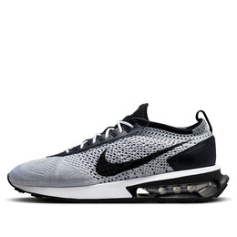 Кроссовки air max flyknit racer Nike, серый dj6106-002 | gray/black