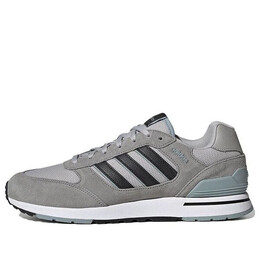 Кроссовки в стиле 80-х Adidas, серый hp6113 | grey/black/white