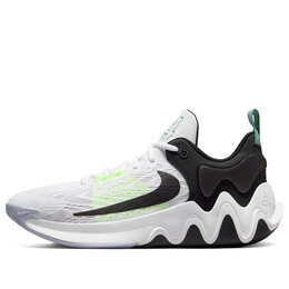 Кроссовки яннис бессмертие 2 Nike, белый dm0825-101 | white/black/green