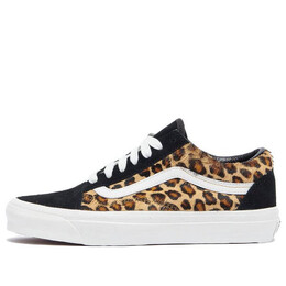 Кроссовки old skool ua 36 dx anaheim factory leopard 'brown black' Vans, коричневый vn0a4bw3lpr | brown/black