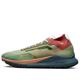 Кроссовки react pegasus trail 4 gore-tex 'alligator orange trance' Nike, зеленый dj7926-300 | green