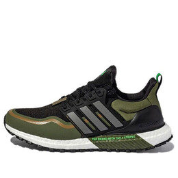Кроссовки ultra boost atr cozy износостойкие Adidas, черный gy6311 | black/green/white