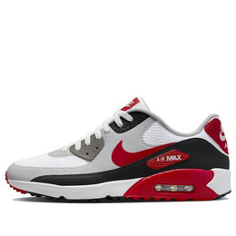 Кроссовки Nike Air Max 90 Golf 'White Black University Red', белый dx5999-162 | white/black-photon dust-university red
