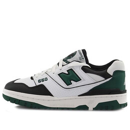 Кроссовки 550 New Balance, белый bb550le1 | white/black/green