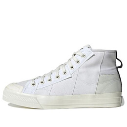 Кроссовки parley x nizza высокие Adidas, белый gv7617 | white/black