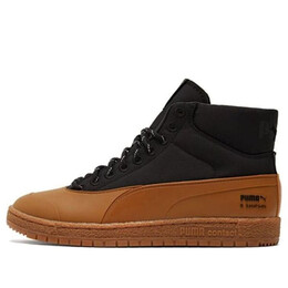 Кроссовки maison kitsune x ralph sampson 70 mid 'black gum' Puma, черный 380291-01 | black