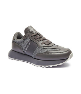 Кроссовки мужские Calvin Klein кожаные, серый ck245m000110c510041 | grigio