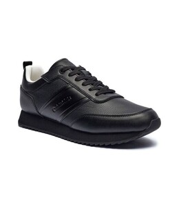 Кроссовки мужские Calvin Klein кожаные однотонные, черный ck251m0000432130040 | nero