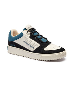 Кроссовки Emporio Armani с элементами кожи, белый ea245m000028m870040 | bianco