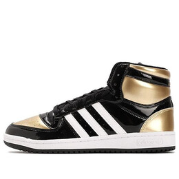 Кроссовки top ten rb 'black gold patent' Adidas, черный fx7873 | black