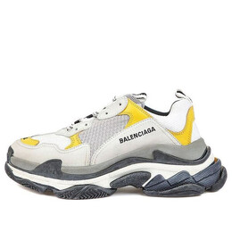 Кроссовки triple s sneaker 'split' Balenciaga, белый 533890w09e21271 | white/yellow