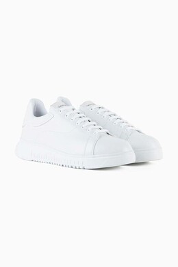 Кожаные кроссовки Emporio Armani, белый ppyh-obm019_00x | bianco