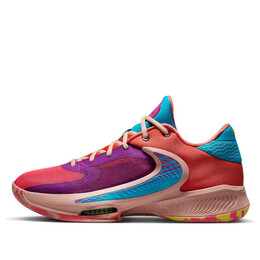 Кроссовки zoom freak 4 'barrier reef' Nike, фиолетовый dq3824-500 | vivid purple / laser blue / hyper pink