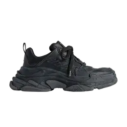 Кроссовки Balenciaga Triple S Sporty Sneaker 'Worn-Out - Black', черный 803241 wtssl 1000 | worn-out - black