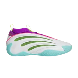 Adidas Кроссовки Jalen Williams x Harden Vol. 9 'White Lucid Lime Pink', белый jq4003 | white lucid lime pink