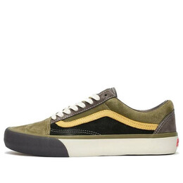 Кроссовки old skool vlt lx black/green Vans, черный vn0a4bvfvym | black/green