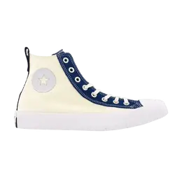 Converse Кроссовки UNT1TL3D High 'Not a Chuck - Erget Navy', белый 167241c | not a chuck - erget navy