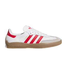 Adidas Кроссовки Puig Samba 'White Better Scarlet Gum', белый jq5865 | white better scarlet gum