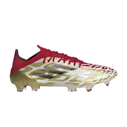 Adidas Кроссовки X Speedflow Mo Salah.1 FG 'White Gold Metallic Scarlet', белый gx3901 | white gold metallic scarlet