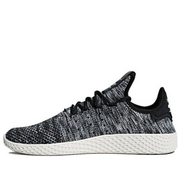 Кроссовки x pharrell tennis hu primeknit 'oreo' Adidas, черный cq2630 | black/white