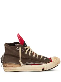 Maison Margiela distressed high-top sneakers 30017070
