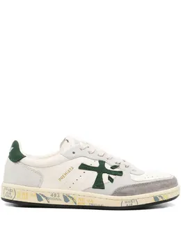 Premiata Bskt Clay 7623 suede leather logo sneakers 31905456