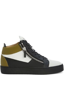 Giuseppe Zanotti высокие кеды Kriss, белый ru20048001 | белый