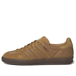 Кроссовки газель для помещений Adidas, коричневый h06269 | brown/gum