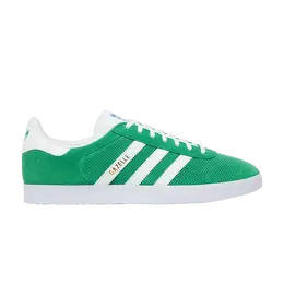 Кроссовки Adidas Gazelle 'Green', зеленый h02215 | green/cloud white/gold metallic