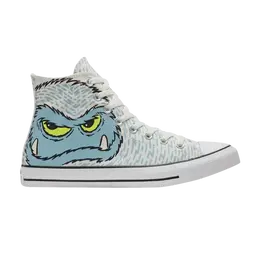 Кроссовки Converse Chuck Taylor All Star High 'Yeti Snowman', белый 169350c | vintage white/azure blue