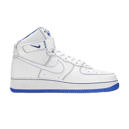 Кроссовки Nike Air Force 1 High 'Royal Blue', белый cv1753 101 | white/royal blue