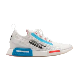 Кроссовки Adidas NMD_R1 Spectoo 'White Shock Blue', белый fz3629 | cloud white/solar red/shock blue