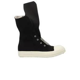 Кроссовки Rick Owens Rick Owens DRKSHDW Zipped High 'Black Milk', черный du01d1806 cb 911 | black/milk/milk