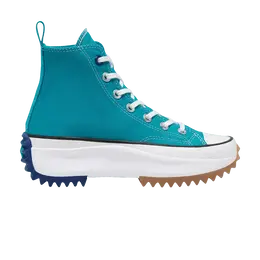 Кроссовки Converse Run Star Hike High 'Rapid Teal Rush Blue', синий 167108c | rapid teal/rush blue/white