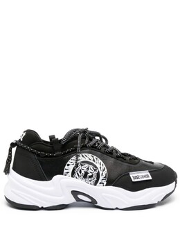 Кроссовки Just Cavalli With Logo 75QA3SI1ZP386, черный/белый 75qa3si1zp386 | черный