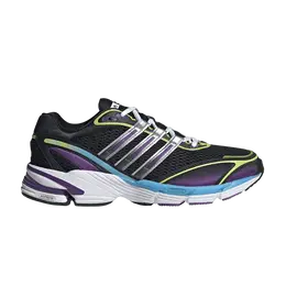 Кроссовки Adidas Supernova Cushion 7 'Y2K', черный gy5931 | core black/silver metallic/semi solar green