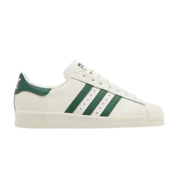 Кроссовки Adidas Superstar 82 'White Dark Green', белый gw6011 | cloud white/dark green/off white