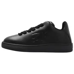 Burberry Низкие мужские кроссовки для скейтбординга, черные 80955491 | original shoe box included