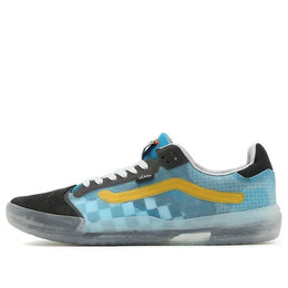 Кроссовки evdnt rw ultimate 'checkerboard - navy blue' Vans, синий vn0a5dy58y8 | blue/yellow/black