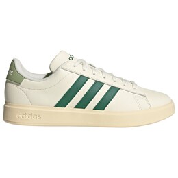 Grand Court 2.0 - кроссовки Adidas, мультиколор 024-1862 | off white / collegiate green / tent green