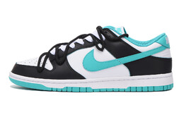 Кроссовки Nike Dunk, голубой/черный dv0833-101(team59-男款黑绿四)